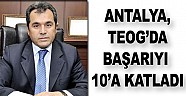 Antalya, TEOG da başarıyı 10 a katladı