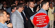 Cumhurbaşkanı Erdoğan Antalya da aileyi ziyaret etti