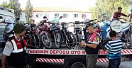 Jandarmadan motosiklet operasyonu