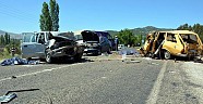 Trafik kazası 3 ölü