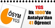 YGS İlk 1000 de Antalya dan 41 Öğrenci