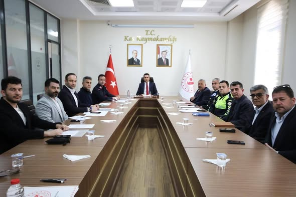 Yaz Dönemi Trafik Tedbirleri Toplantısı