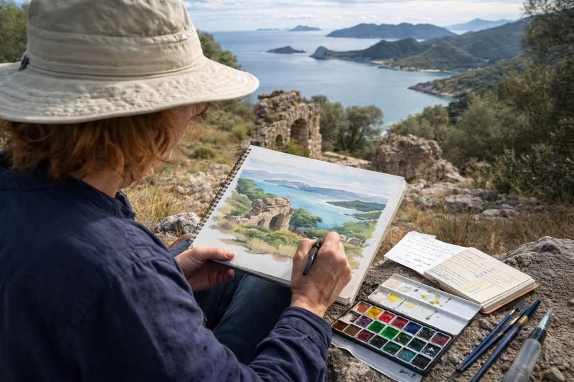 Sanat ve Yürüyüş Kaş’ta PATH/MİRAS Projesinde Buluşuyor