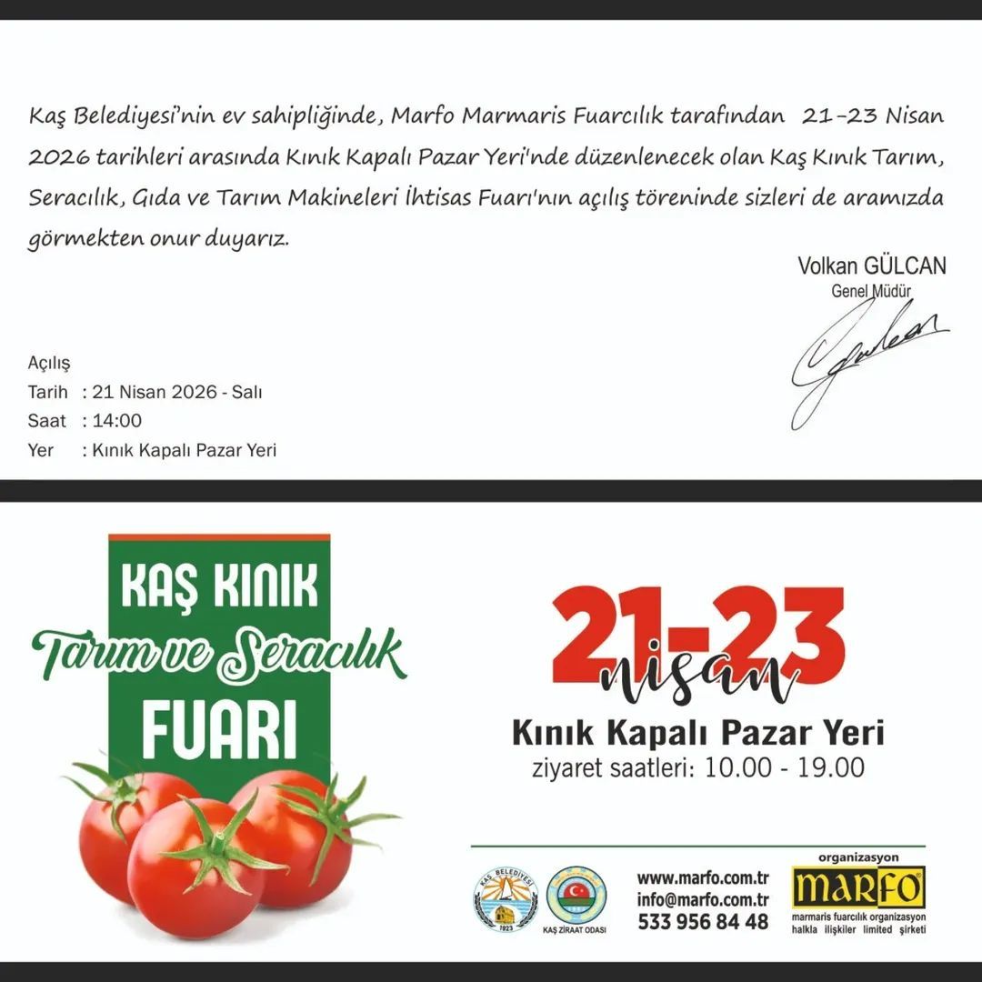 Tarımın Kalbi Kınık’ta Atıyor