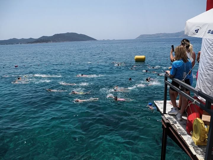Kaş’ta dostluk yarışı Meis–Kaş’ta dostluk yarışı