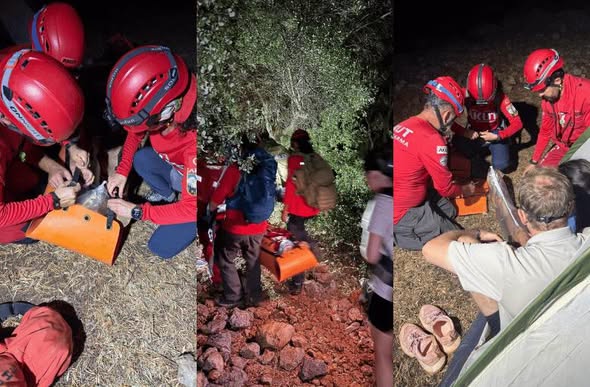 Likya Yolu’nda yürüyüş kabusa döndü! Rus turist sedyeyle kurtarıldı