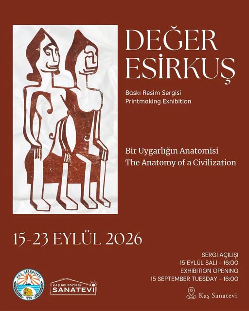 Değer Esirkuş’un “Bir Uygarlığın Anatomisi” başlıklı Baskı Resim Sergisi, sanatseverlerle buluşuyor
