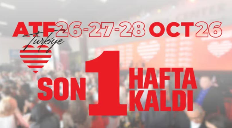 Turizm dünyası Antalya'da bir araya gelecek! ATF26'da program netleşti  Uluslararası Antalya Turizm Fuarı ATF26’nın programı açıklandı. 26-28 Ekim tarihleri arasında yapılacak fuarda 130’dan fazla konuşmacı iki ayrı sahnede ağırlanacak.